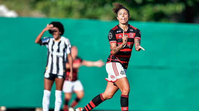 Imagem de visualização para Passeio rubro-negro: Flamengo atropela o Santos por 7 a 0 pelo Brasileirão Feminino