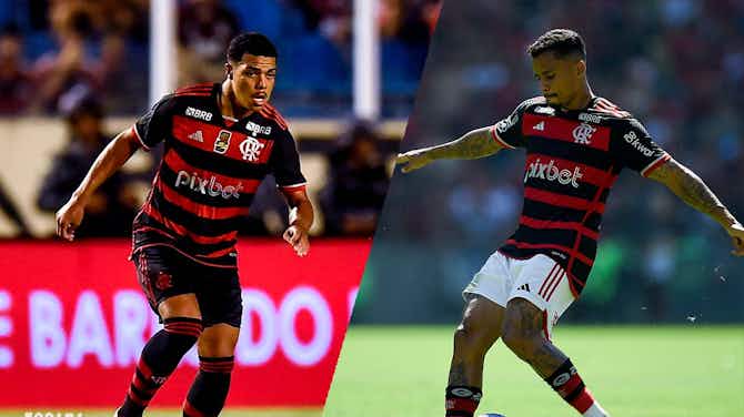 Imagem de visualização para Com lesão de Pulgar, Allan e Igor Jesus disputam por posição no Flamengo