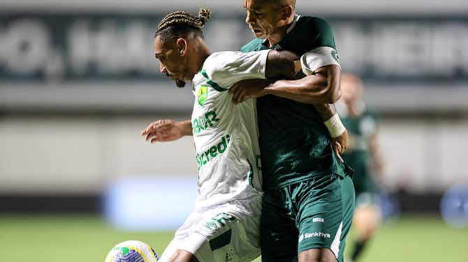Imagem de visualização para Galhardo marca pela primeira vez, e Goiás bate Cuiabá pela Copa do Brasil