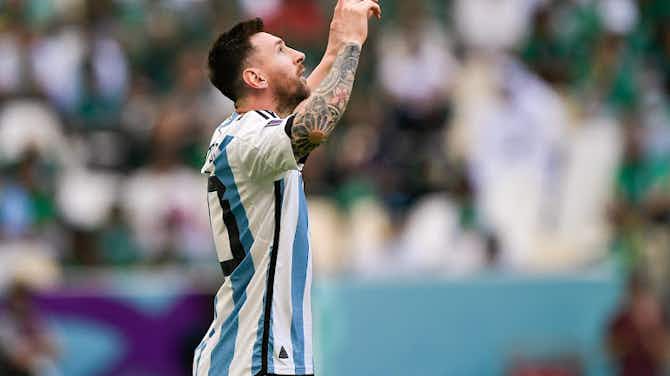 Image d'aperçu pour Messi buteur pour sa 1000e, l'Argentine se défait de l'Australie moins facilement que prévu