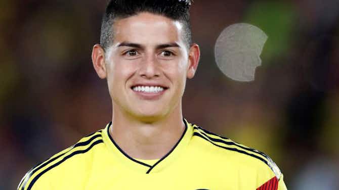 Image d'aperçu pour James Rodriguez appelé avec la Colombie. 