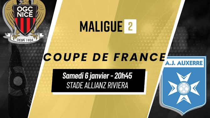 Image d'aperçu pour Coupe de France (32es de finale) – L’AJ Auxerre éliminée par Nice aux tirs au but