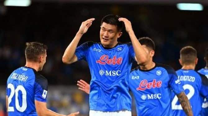 Pratinjau gambar untuk Kisah Kim Min-jae, Mantan Anak Asuh Shin Tae-yong yang Bawa Napoli Juara Serie A Italia
