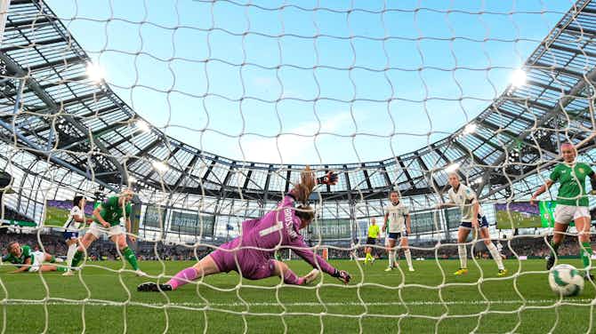 Preview image for Lauren James sparks England’s crucial Euro 2025 qualifying win in Ireland