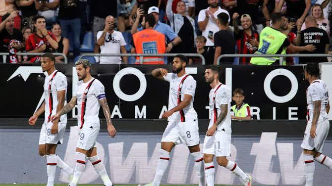 Vorschaubild für Milan reagiert gut, dreht die Partie und feiert Sieg bei Cagliari