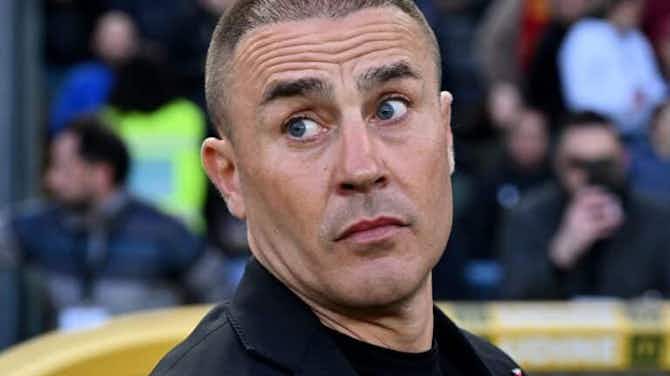 Preview image for Udinese coach Fabio Cannavaro: “It’s a time when nothing goes right for us.”