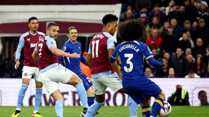 Imagen de vista previa para Dibu Martínez se lesionó y el Chelsea consiguió el empate 2-2 frente a Aston Villa