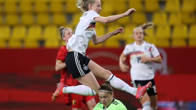 Preview image for Germany beat Belgium in ‘Three Nations, One Goal’ Women’s Cup