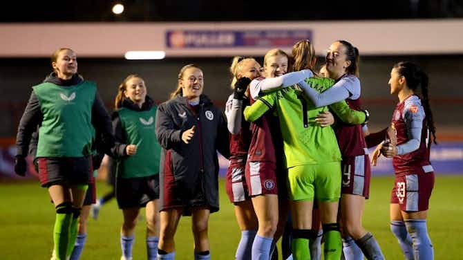 Preview image for Van Domselaar saves three penalties as Aston Villa Women reach semis