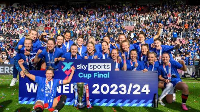 Preview image for Record crowd as Rangers Women retain Sky Sports Cup