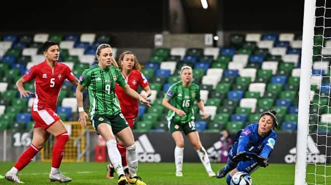Preview image for Northern Ireland Women frustrated by Malta