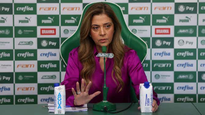 Imagem de visualização para Leila Pereira negocia patrocínio máster para o Palmeiras feminino e dá detalhes sobre renovação de Zaneratto