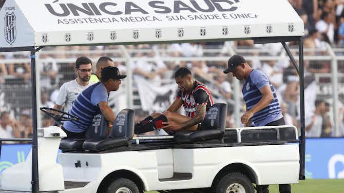 Imagem de visualização para São Paulo confirma lesão de Wellington Rato; Michel Araújo e Galoppo participam de treino
