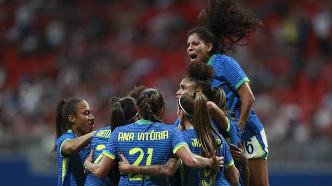 Imagem de visualização para TV Brasil transmite jogo da Seleção Brasileira Feminina contra o Japão pela SheBelieves Cup