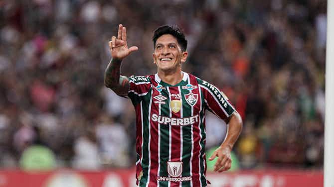 Imagem de visualização para Cano exalta retorno aos jogos do Fluminense com gol na Libertadores