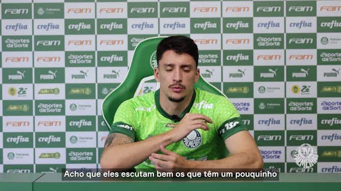 Imagem de visualização para Piquerez sonha em tri do Brasileirão e elogia garotos do Palmeiras: “Ficamos felizes”