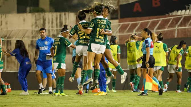 Imagem de visualização para Palmeiras goleia Avaí Kindermann e vence a segunda seguida no Brasileiro feminino