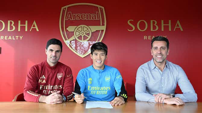 Imagem de visualização para Arsenal anuncia renovação contratual com o japonês Tomiyasu