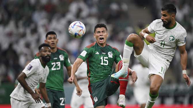 Imagem de visualização para México vence a Arábia Saudita mas fica fora das oitavas da Copa do Mundo