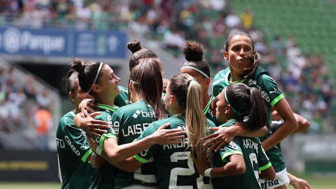 Imagem de visualização para Reforço argentino faz dois, e Palmeiras goleia time de Rondônia pelo Brasileiro feminino