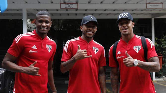 Imagem de visualização para São Paulo viaja para enfrentar o Botafogo-SP com Orejuela, David e Welington à disposição