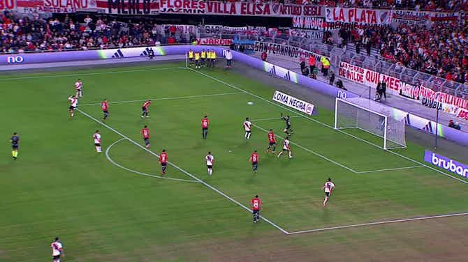 Imagem de visualização para Miguel Borja marca dois gols em mais uma vitória do River Plate; assista