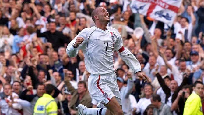Preview image for On this day in 2001: David Beckham fires England to World Cup with Greece goal