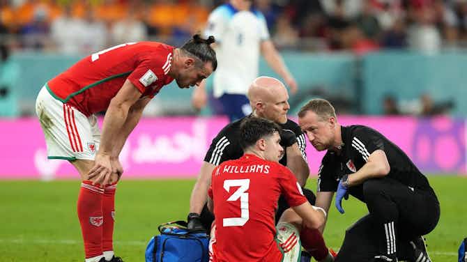 Preview image for Neco Williams: Wales defend decision to allow defender to play on after head injury