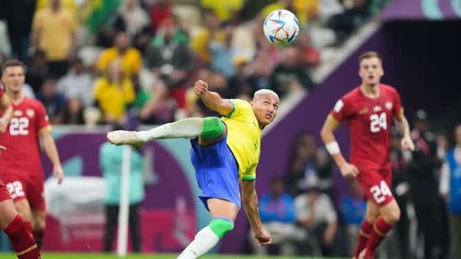 Preview image for World Cup goal of the tournament: Richarlison dazzles and Salem Al Dawsari delights