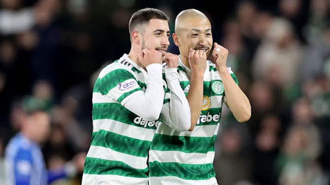 Preview image for Daizen Maeda and Giorgos Giakoumakis on target as Celtic reach Viaplay Cup final