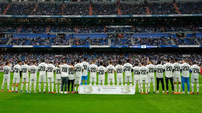 Preview image for Real Madrid show support for Vinicius Junior ahead of win over Rayo Vallecano