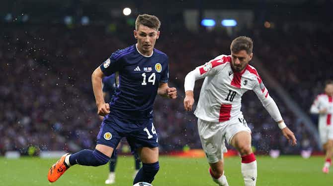 Preview image for Billy Gilmour delighted to end challenging season on high with Scotland win