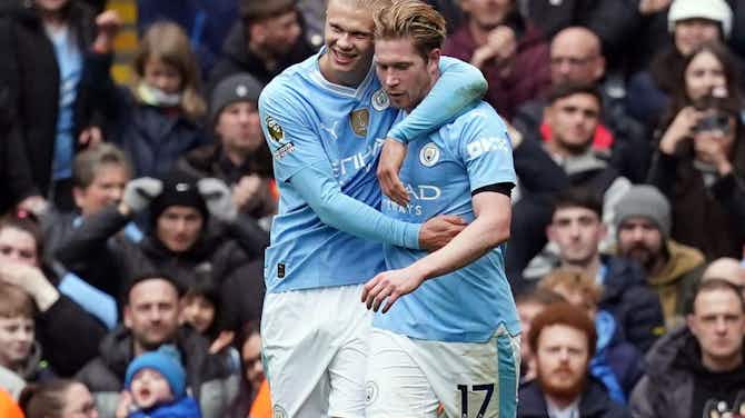 Preview image for Erling Haaland and Kevin De Bruyne return is ‘massive’ for Man City – Nathan Ake