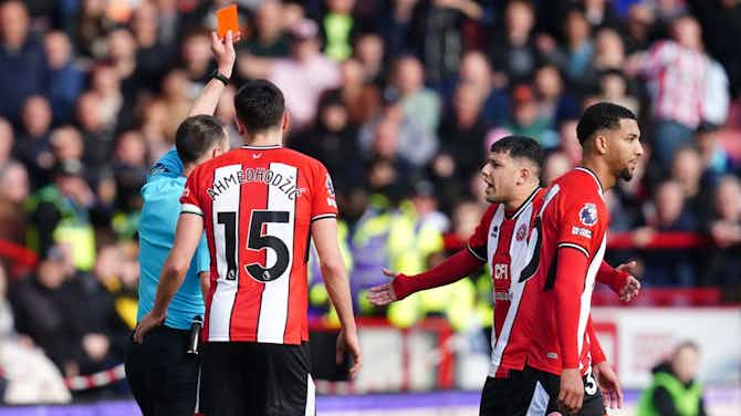 Preview image for Sheffield United condemn racist abuse sent to Mason Holgate after red card