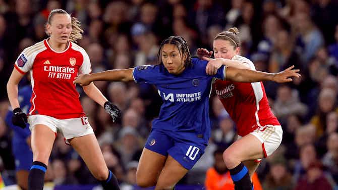 Preview image for Lauren James leads Chelsea’s stroll around Arsenal to take control of WSL title race