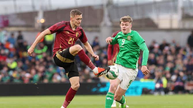 Preview image for Evan Ferguson misses penalty as Ireland miss chance of Belgium scalp