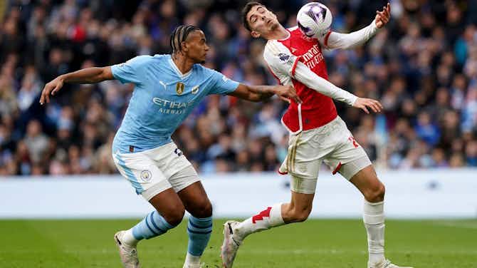 Preview image for Man City’s Manuel Akanji questions lack of ‘clear yellow cards’ in Arsenal stalemate