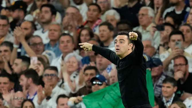 Preview image for Xavi thanks squad for support after confirming he will remain as Barcelona boss