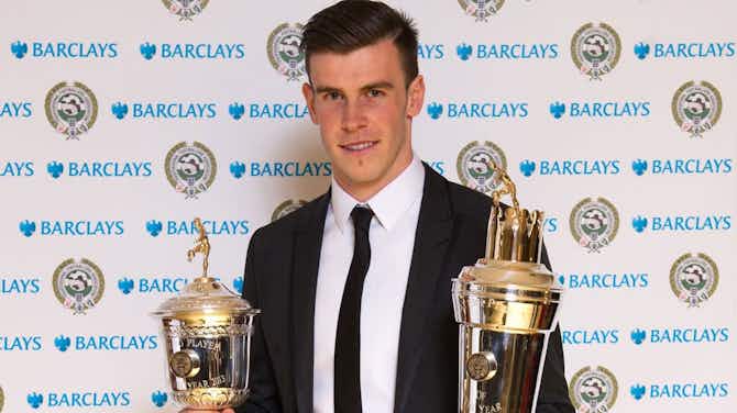 Preview image for On This Day in 2013: Tottenham forward Gareth Bale wins two PFA awards