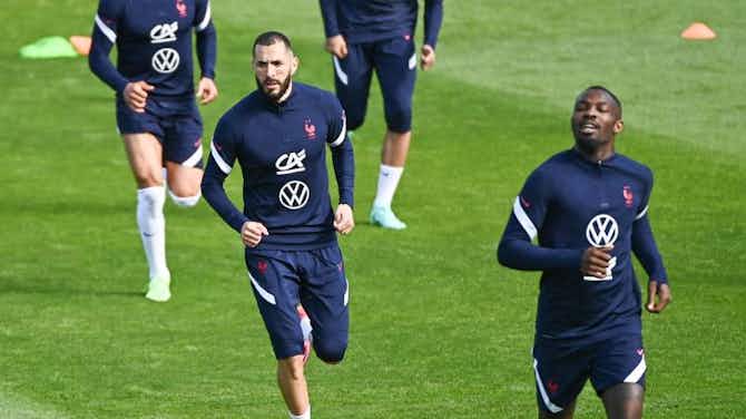 Image d'aperçu pour Equipe de France : Karim Benzema s'enflamme pour Marcus Thuram !