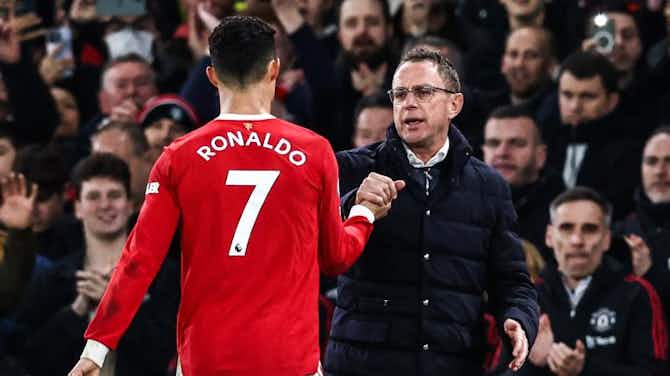 Image d'aperçu pour Les demandes dingues de Cristiano Ronaldo à Ralf Rangnick lors de leur collaboration à Manchester United