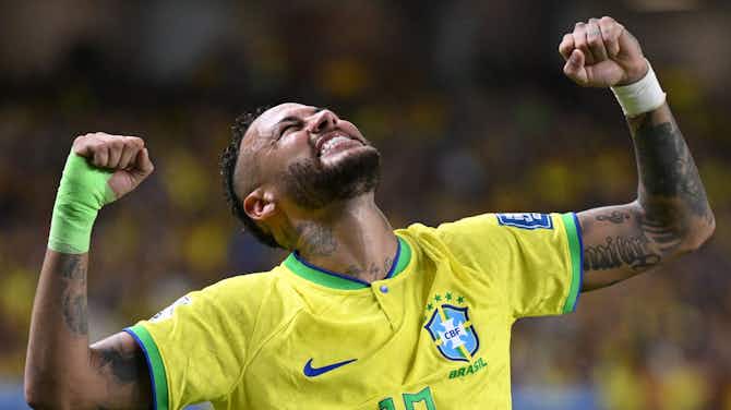 Preview image for Neymar addresses Pele comparison after breaking Brazil legend’s goal record