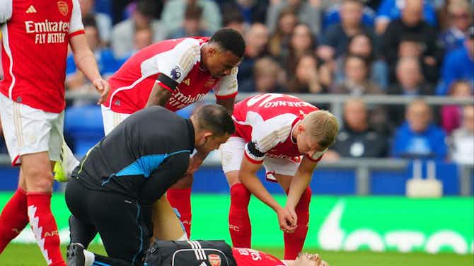 Preview image for Gabriel Martinelli injury: Arsenal winger doubtful for Tottenham derby clash with hamstring issue
