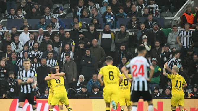 Preview image for Newcastle 0-1 Borussia Dortmund: Felix Nmecha goal enough as Magpies fall to Champions League defeat