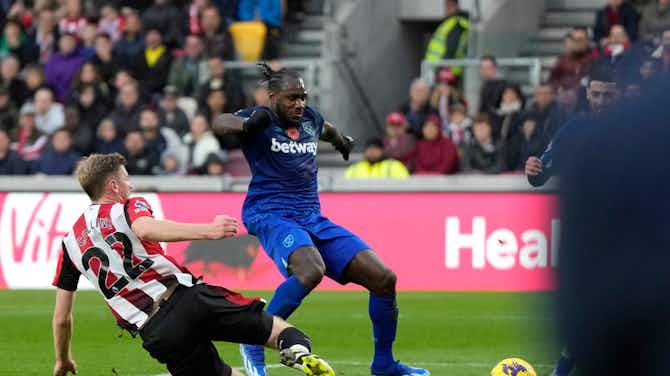 Preview image for West Ham player ratings vs Brentford: Michail Antonio on borrowed time as Emerson has day to forget