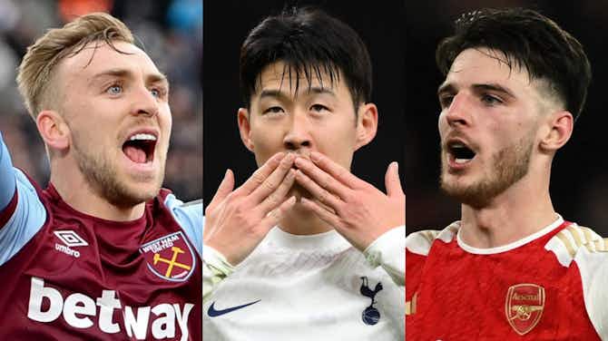 Preview image for London Team of the Year: Jarrod Bowen, Heung-min Son and Bernd Leno get the nod as Arsenal dominate