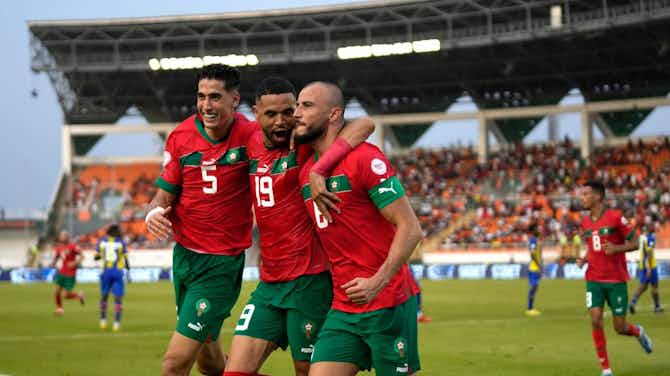 Preview image for Morocco 3-0 Tanzania: Atlas Lions get up and running at AFCON with routine win