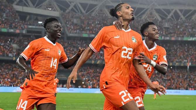 Preview image for Nigeria 1-2 Ivory Coast: Sebastian Haller seals comeback win Elephants win AFCON final on home soil