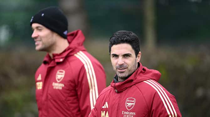 Preview image for Arsenal handed double boost as Thomas Partey and Fabio Vieira train ahead of Champions League return