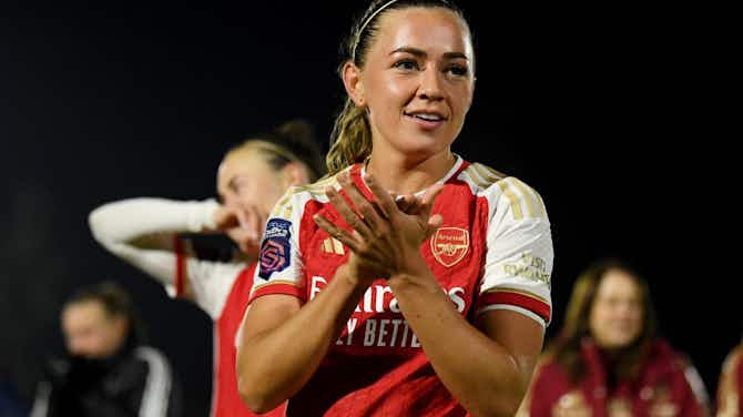 Preview image for Katie McCabe interview: Arsenal's versatile star on playing hard but fair and Oleksandr Zinchenko inspiration